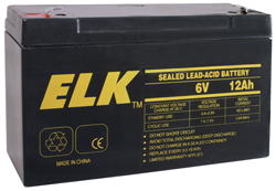 (image for) ELK 06120 6Volt-12AH Battery
