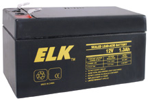 (image for) ELK 1213 12Volt-1.3AH Battery