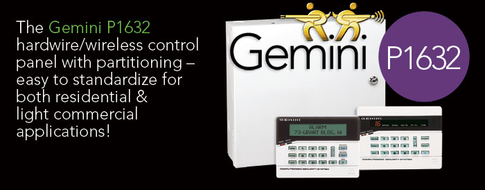 (image for) Napco GEMK120PAK Control Panel, K4RF Keypad & Accessories