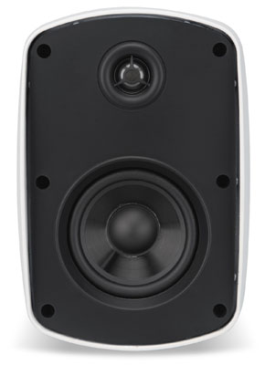 (image for) Russound 5B45W White 4" Outdoor 2-way Loudspeaker Pair
