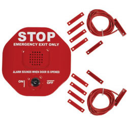 (image for) STI 6402 Red Exit Stopper Door Alarm for Double Door