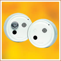 (image for) Gentex 7100F Smoke Detector w/ Sounder, A/C Contacts, Tandem