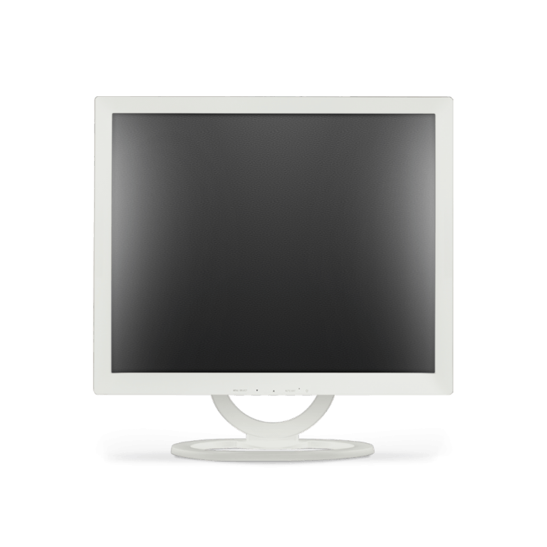 (image for) Clinton Electronics CE-VT768-W White 17" CCTV LCD Monitor