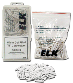 (image for) ELK 9022 Silicone Filled B Connectors - 500 Box