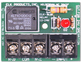 (image for) ELK 912B Relay Module SPDT 12 VDC