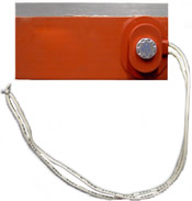 (image for) Mier BW-50WHTR Red Panel Heater 2.5" x 5" x 2"