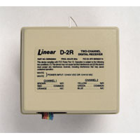 (image for) Linear D-2R 2-Channel Receiver w/ Relay Output