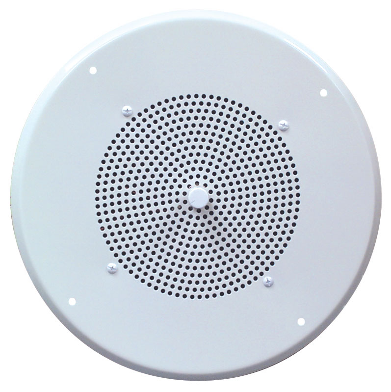 (image for) Speco G86TCG 8" Dual Paper Cone Ceiling Speaker w Volume Control