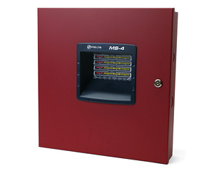 (image for) Firelite MS4 4 Zone Conventional Fire Alarm Control Panel