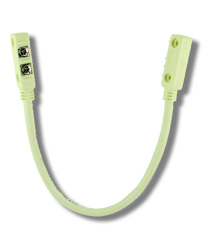 (image for) Amseco NDC-212 Ivory 2 Conductor 12" Door Cord