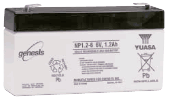 (image for) Yuasa NP1.2-6 6 Volt 1.2Ah Battery