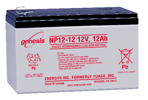 (image for) Yuasa NP12-12 12 Volt 12Ah Battery