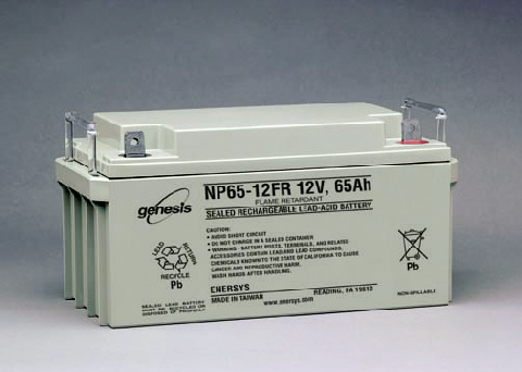 (image for) Yuasa NP65-12FR 12 Volt 65Ah Flame Retardant Battery