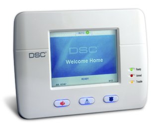 (image for) DSC PK5590CL PowerSeries Color Touchscreen Keypad