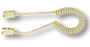 (image for) Amseco RDC-9 Ivory 2 Conductor 9" Door Cord