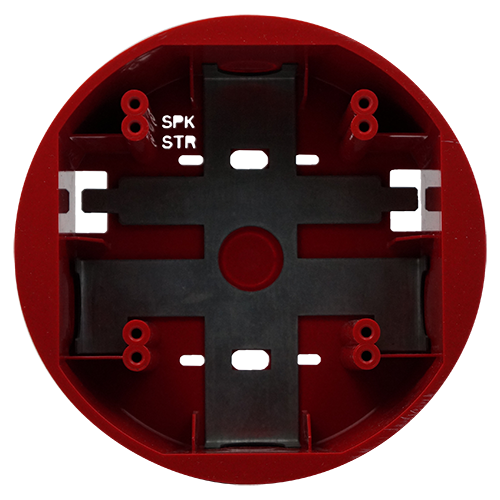 (image for) System Sensor SBBCR Red Surface Mount Back Box