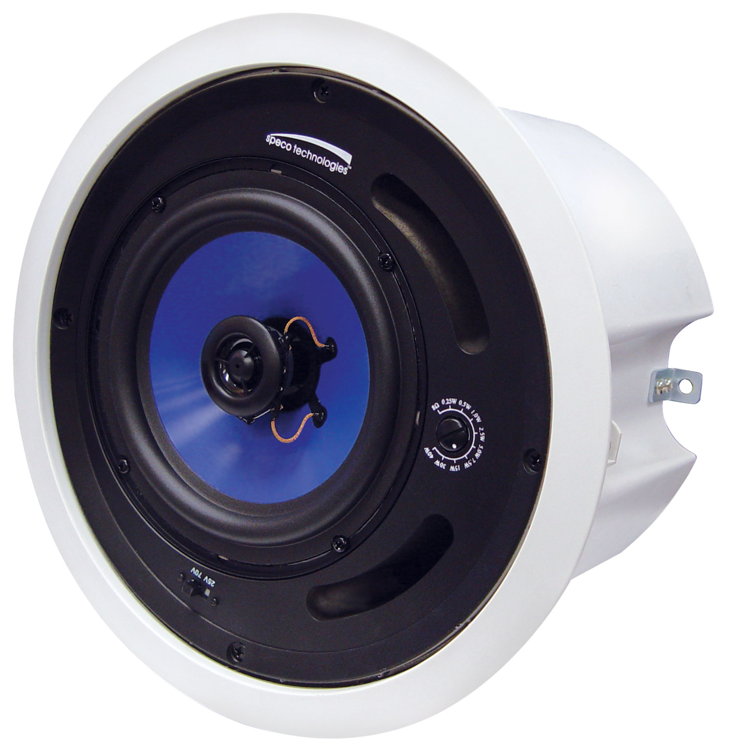 (image for) Speco SP-6MAT Commercial ABS Plastic Back Can Speaker