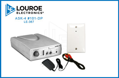 (image for) Louroe ASK-4 Kit 101DP Audio Monitoring Kit