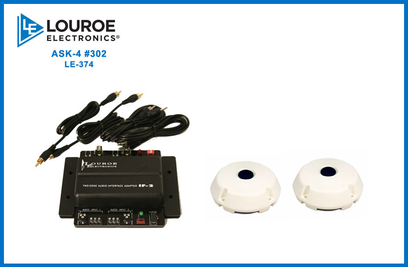 (image for) Louroe ASK-4 Kit 302 Audio Monitoring Kit