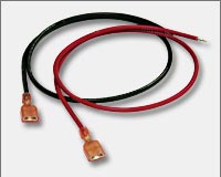 (image for) Altronix BL3 Black & Red 18 Inch Battery Leads