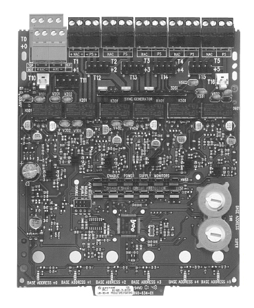 (image for) Firelite CMF300-6 Six Circuit Supervised Control Module