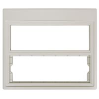 (image for) Linear DMCFC Combination Retrofit Mounting Frame White - Click Image to Close