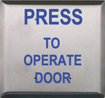(image for) Alarm Controls Corp JP3-5 Jumbo Press To Operate Door