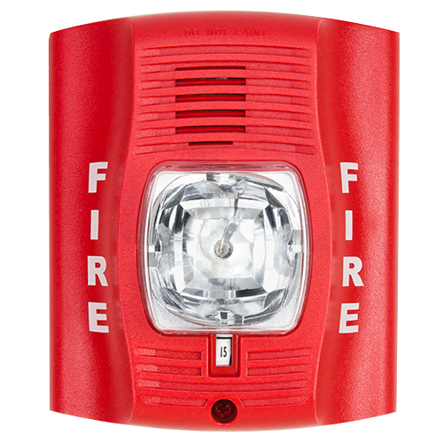 (image for) System Sensor P4R Red Four Wire Horn Strobe