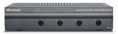(image for) Russound SS42 4 pr. Speaker Selector, Single Source