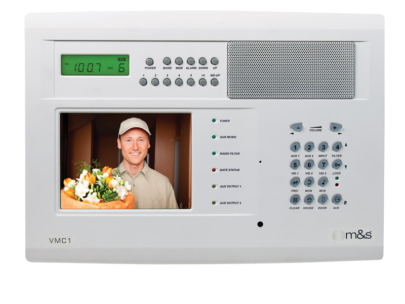 (image for) Linear VMC1 Video Security Intercom Master White