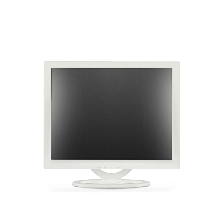 (image for) Clinton Electronics CE-VT568-W White 15" CCTV LCD Monitor